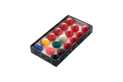 Formula Sports Standard Billards Pool Balls 2" Set 10 Red 6 Colour 1 White