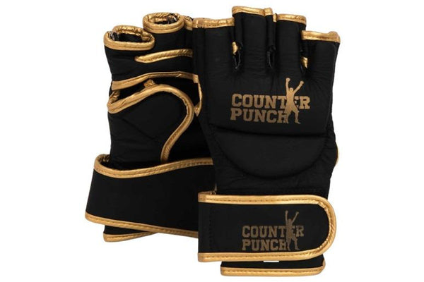 Counterpunch Premium MMA Leather Grappling Gloves - L