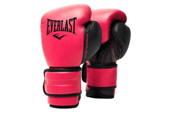 Everlast Powerlock2 Training Boxing Gloves 12Oz Pink/Black