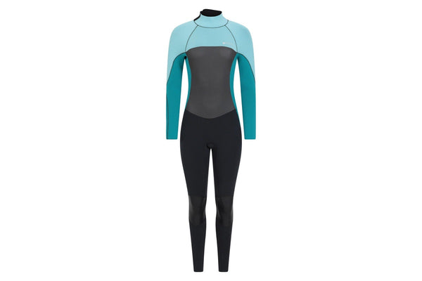 Mountain Warehouse Womens/Ladies Port Royal Long-Sleeved Wetsuit (Black) (12 UK - 14 UK)