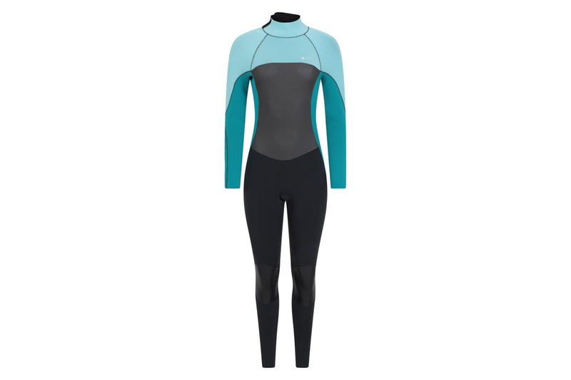 Mountain Warehouse Womens/Ladies Port Royal Long-Sleeved Wetsuit (Black) (12 UK - 14 UK)