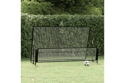 2 In 1 Soccer Rebounder Football Goal 202X104x120 Cm Steel