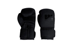 BBE Unisex Adult Boxing Training Gloves (Matt Black) (14oz)