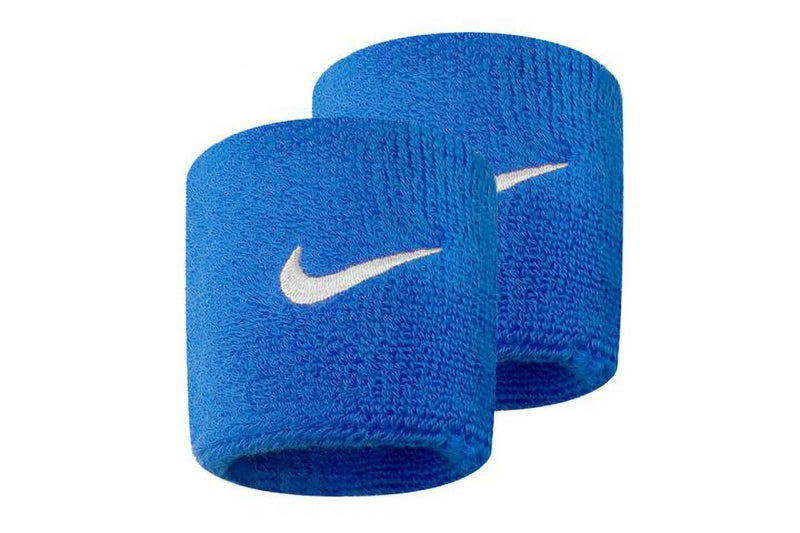 Nike Unisex Adults Swoosh Wristband (Set Of 2) (Royal Blue) (One Size)