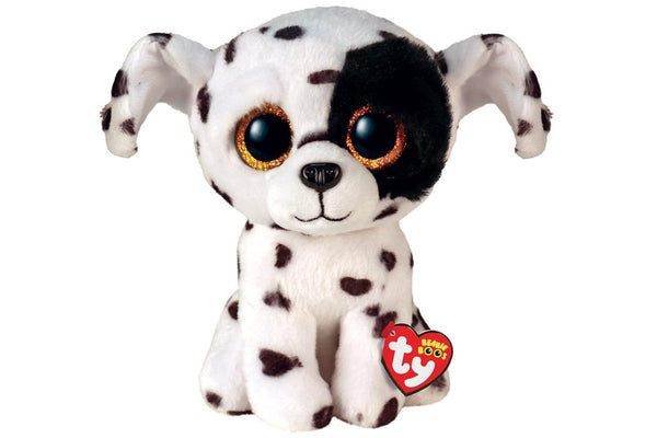 Ty Beanie Boos: Luther the Spotted Dog - 6" Plush