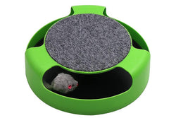 Catch the Mouse - Cat Toy & Scratching Pad (Green)