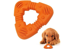 Natural Soft Rubber Dog Chew Toy For Aggressive Chewers & Play Game