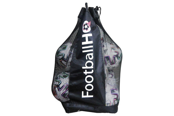 Football HQ: Deluxe Shoulder Padded - Ball Carry Bag (Holds 12 Balls)