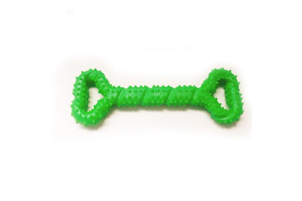 Durable Tooth Cleaning Interactive Dog Chew Bone Toy With Convex Design For Medium Large Dogs