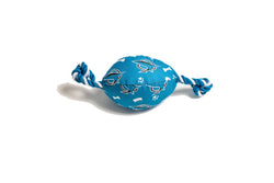 The Stubby Club Cronulla Sharks NRL Themed Durable Dog Cat Pet Chew Toy