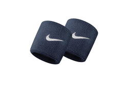 Nike Unisex Adults Swoosh Wristband (Set Of 2) (Navy) (One Size)