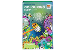 Tiger Tribe: Colouring Set - Backyard Bugs