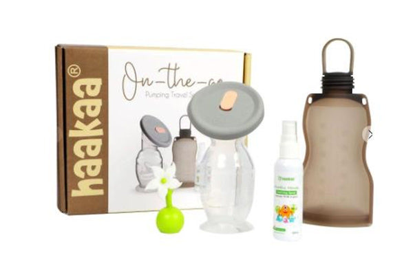 Haakaa: On The Go Pumping - Travel Set