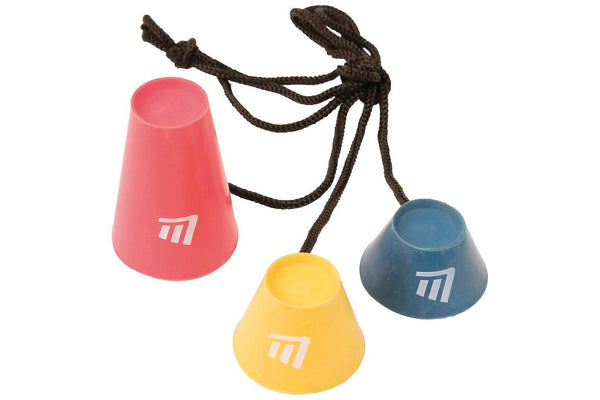 Masters Jumbo Pyramid Golf Tees (Red/Yellow/Blue) (One Size)