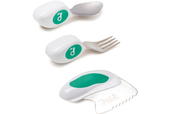 Doddl: 3 Piece Cutlery Set - Aqua