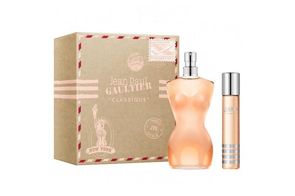 Jean Paul Gaultier: Classique 100ml EDT & 20ml Purse Spray Gift Set