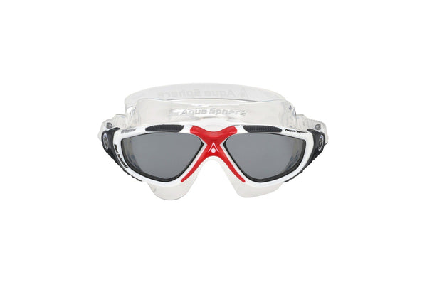 Aquasphere Unisex Adult Vista Swimming Goggles (White/Grey/Red) (One Size)