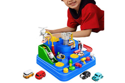 TEMI Race Toys Car Kids Track City Car Toy for Birthday Chirstmas