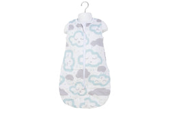 Baby Studio: Cotton Studio Bag 2.5 Tog - Peppermint Clouds (0-6 Months)