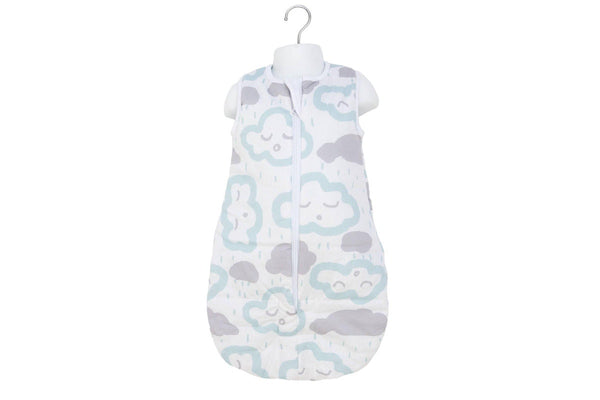 Baby Studio: Cotton Studio Bag 2.5 Tog - Peppermint Clouds (0-6 Months)