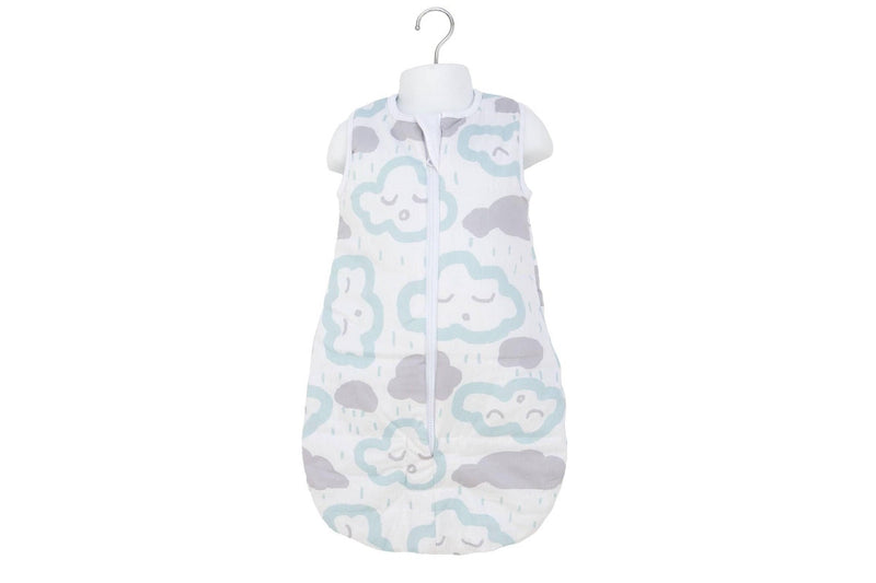 Baby Studio: Cotton Studio Bag 2.5 Tog - Peppermint Clouds (0-6 Months)