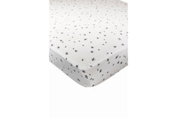 Bonds: Cotton Cot Sheet - Crayon Star Marscapone