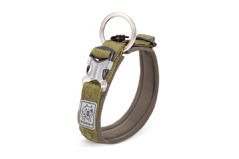 Whinhyepet Collar Army Green -S -