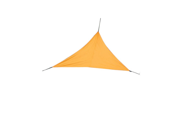 Triangle Sun Shade Sail Lightweight Cover Shelter Waterproof Outdoor Tent 300 X Cm - Orange