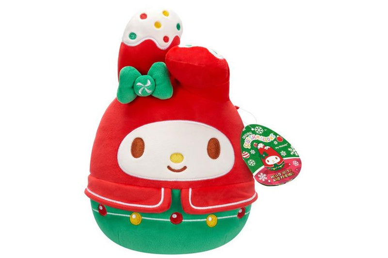 Squishmallows: My Melody (Christmas Holiday) - 8" Sanrio Plush