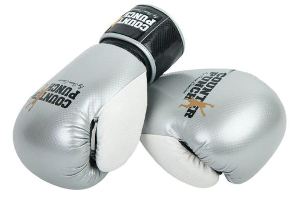 Counterpunch Kids Boxing Gloves - Silver - 6oz