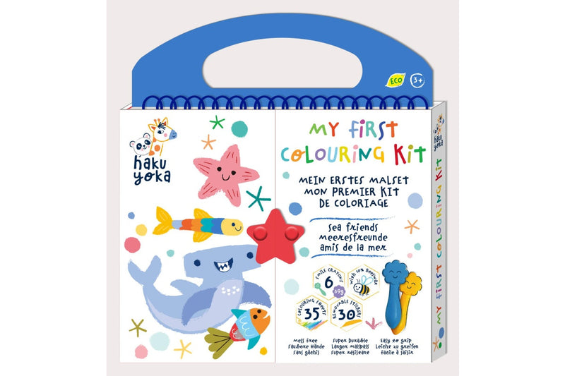 Haku Yoka: My First Colouring Kit - Sea Friends