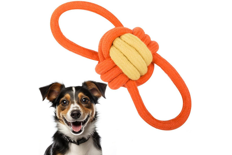 Heavy Duty Rope Dog Pet Toy Tug of War Durable Tough Chew Small to Large Dogs