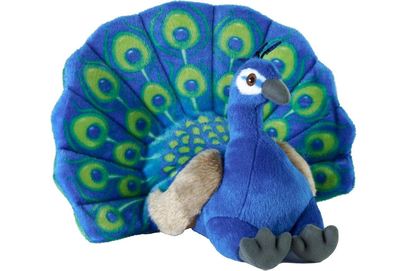 Wild Republic Cuddlekins Eco: Peacock - 12" Plush