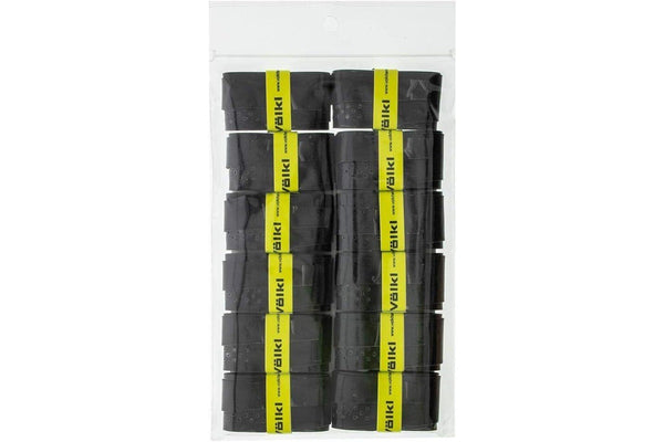 Volkl Super Perf 12 Pack Over Grips Tennis Bulk - Black