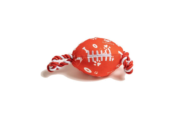 The Stubby Club Sydney Swans AFL Themed Durable Dog Cat Pet Play Chew Toy