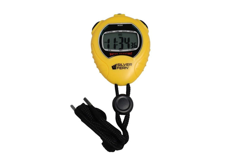 Silver Fern Sports Stopwatch with Large Display