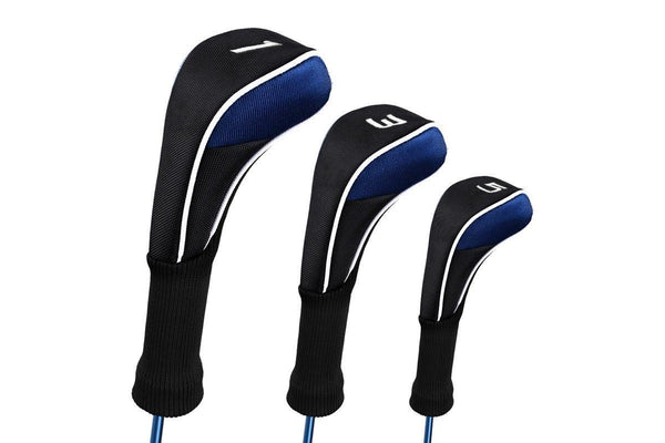 3 In 1 No.1 / No.3 / No.5 Golf Club Protective Cover