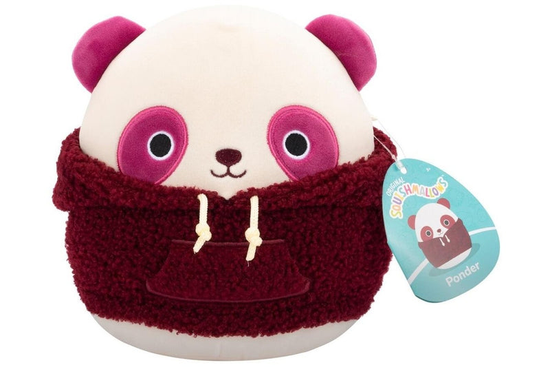 Squishmallows: Ponder the Panda (with Woolly Hoodie) - 7.5" Plush