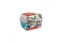 Hape City Train Bucket Set W Storage Box Kids Toddler Activity Playset Toy 3+