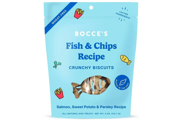 Bocce's Bakery: Fish & Chips Biscuits (140g)