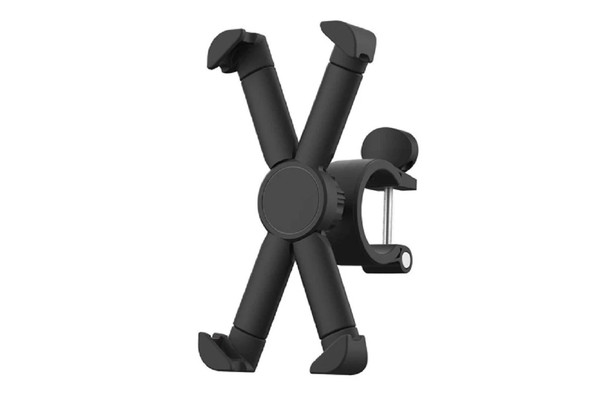 Bike Accessories Xiaomi Mijia Scooter Phone Mount Holder 360 Degree Motorcycle Stand For 4.7" To 6.5" - Black - Set Of 1