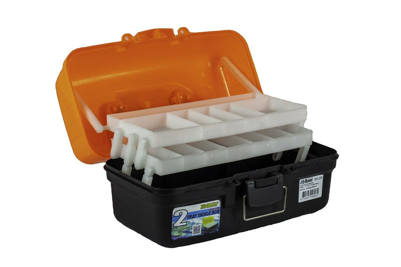 Pro Hunter Two Tray Tackle Box - Orange