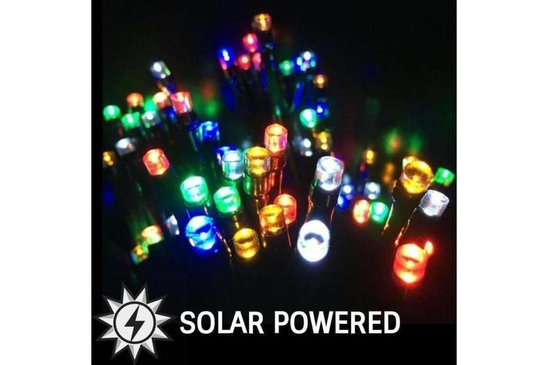 100 Led Solar Fairy Lights | Multicolour | 2 Functions