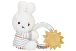 Miffy: Ring Rattle - Vintage Stripes