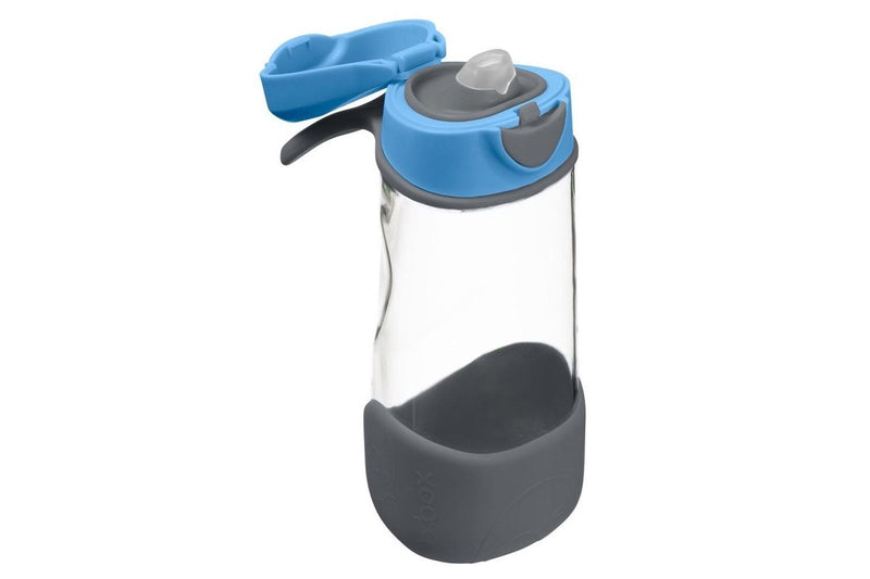 B.Box Sport Spout Bottle - Blue Slate (450ml)