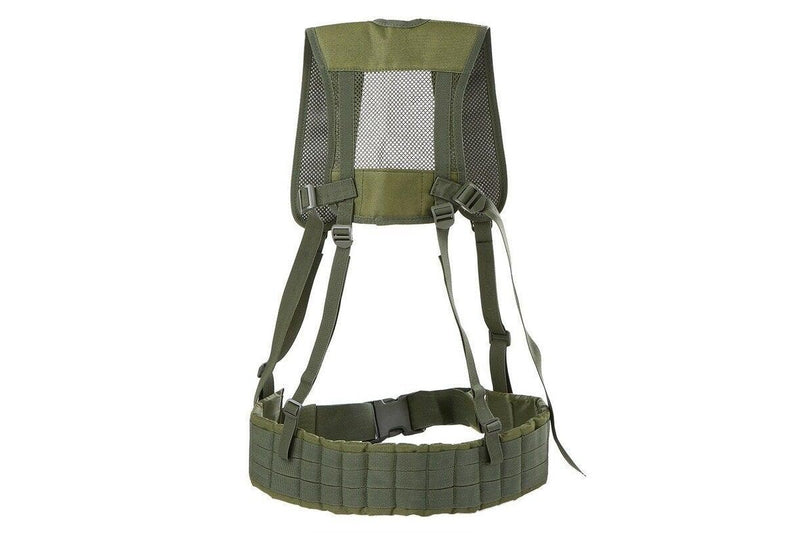 H Harness Multicam Gear Suspenders Vest Army Green - Standard - Set Of 1