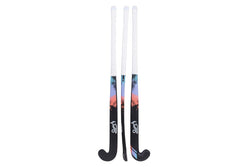 Kookaburra Echo L-Bow Hockey Stick (Black/Multicoloured) (34in)