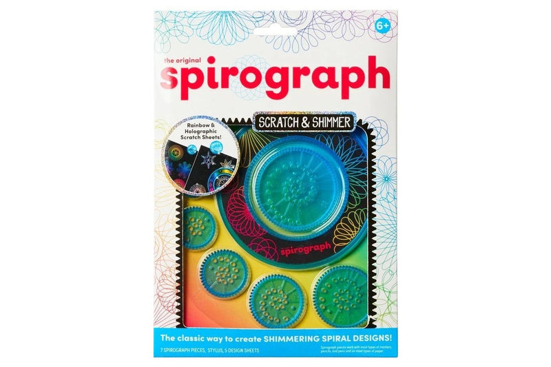 Spirograph - Scratch & Shimmer (10pc Set)