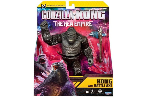 Godzilla x Kong: Kong with Battle Axe - 6" Action Figure