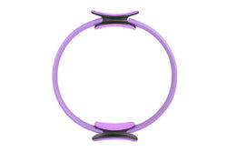 Pilates Ring Resistance Training Tool Yoga Exercise Magic Circle Grip Home Gym Workout - Purple